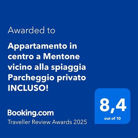 Appartamento In Centro A Mentone Vicino Alla Spiaggia Parcheggio Privato Incluso! Exterior photo
